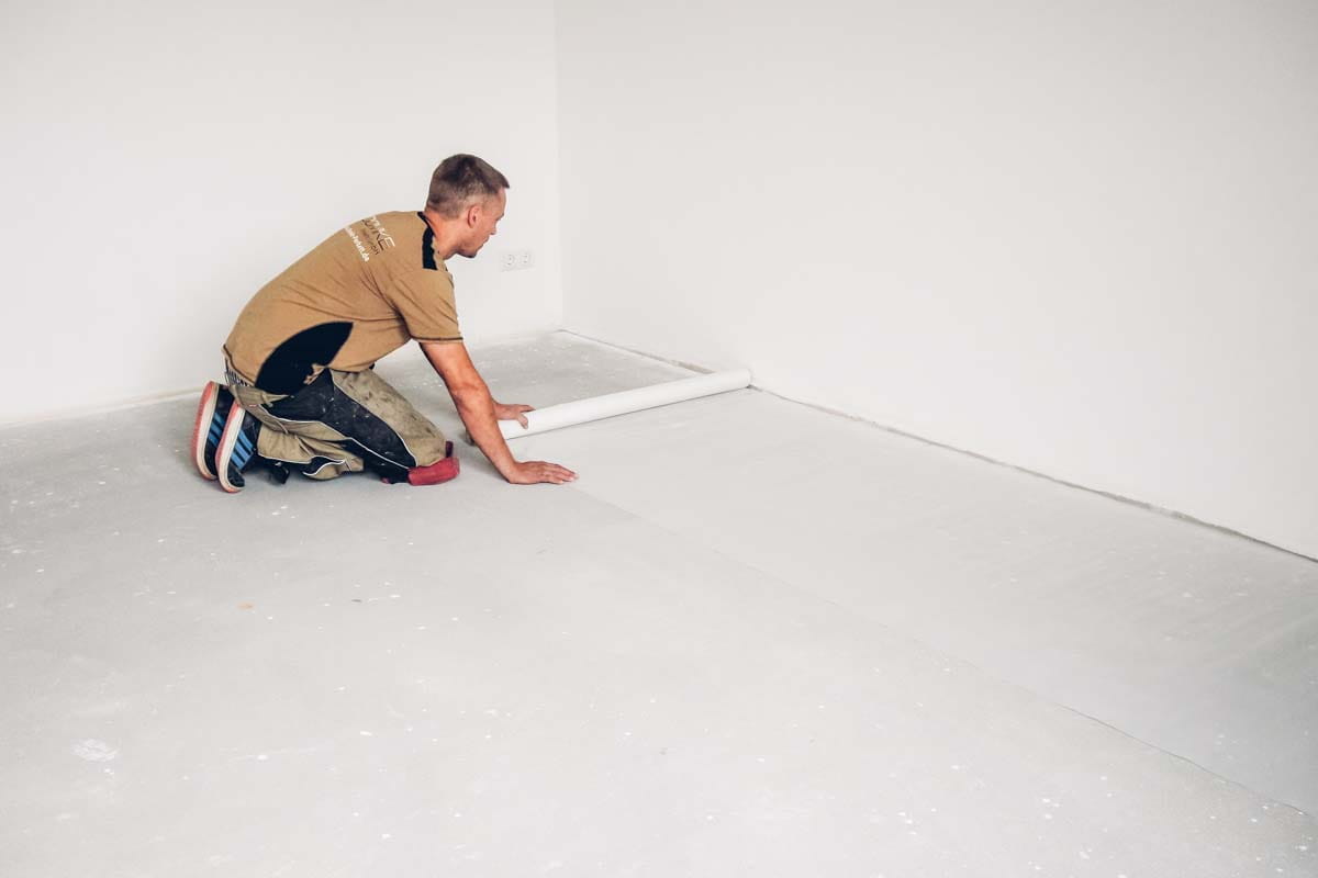 Laminat verlegen