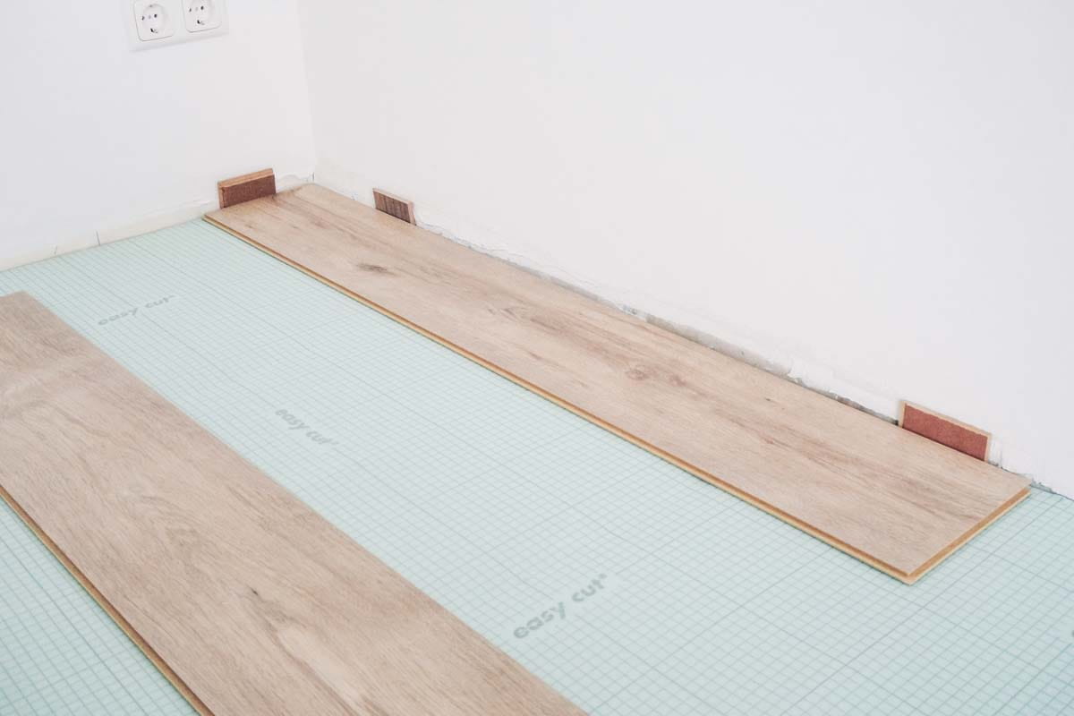 Laminat verlegen