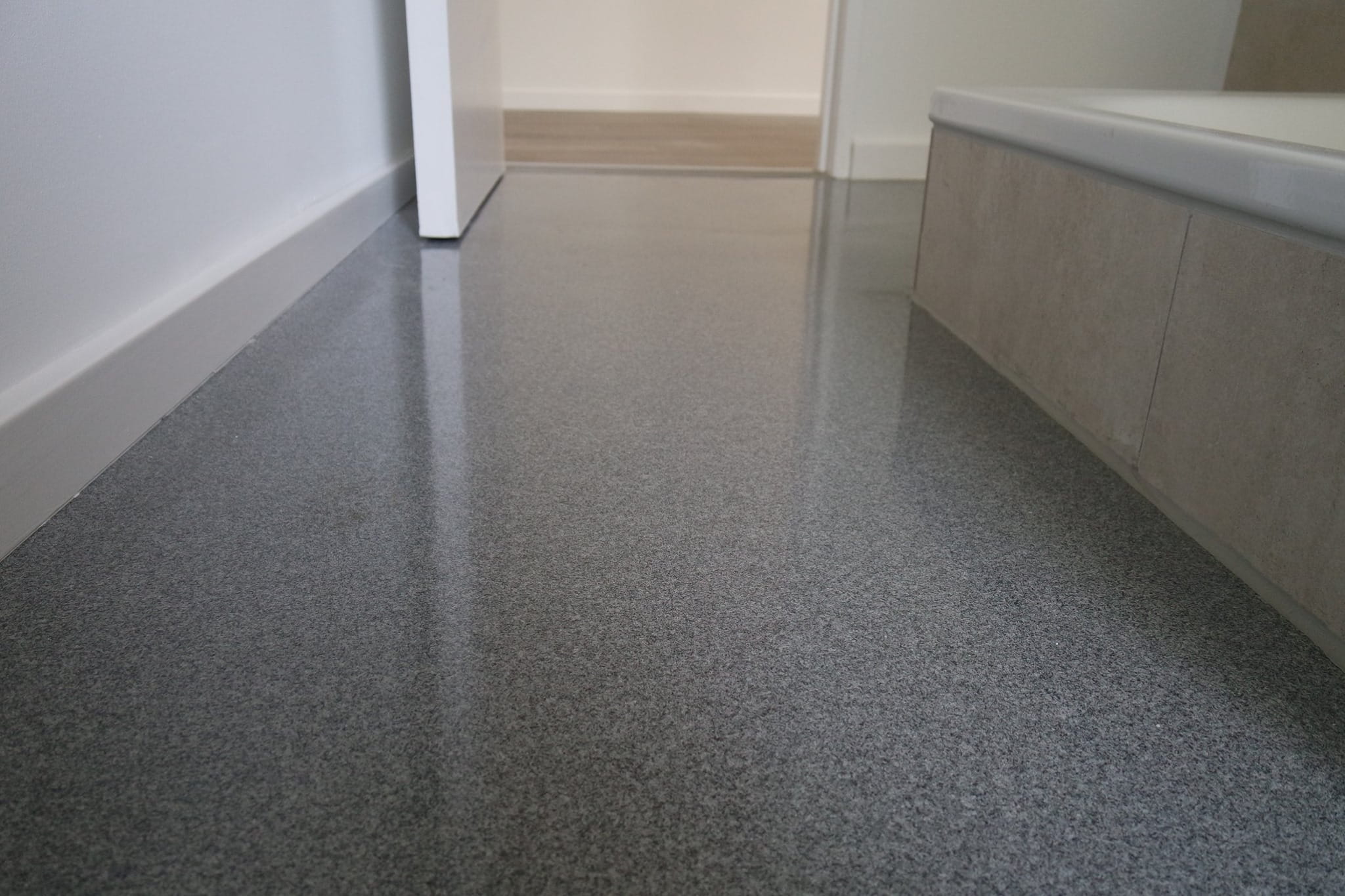 Designbeschichtung fertig