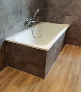 Exklusivleistungen 21 Vinyl badezimmer badewanne