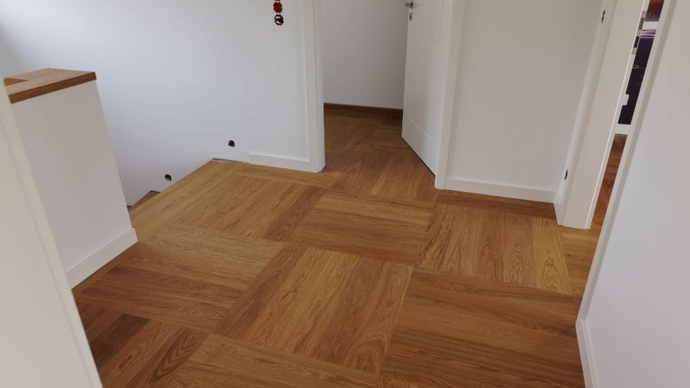 Würfelparkett