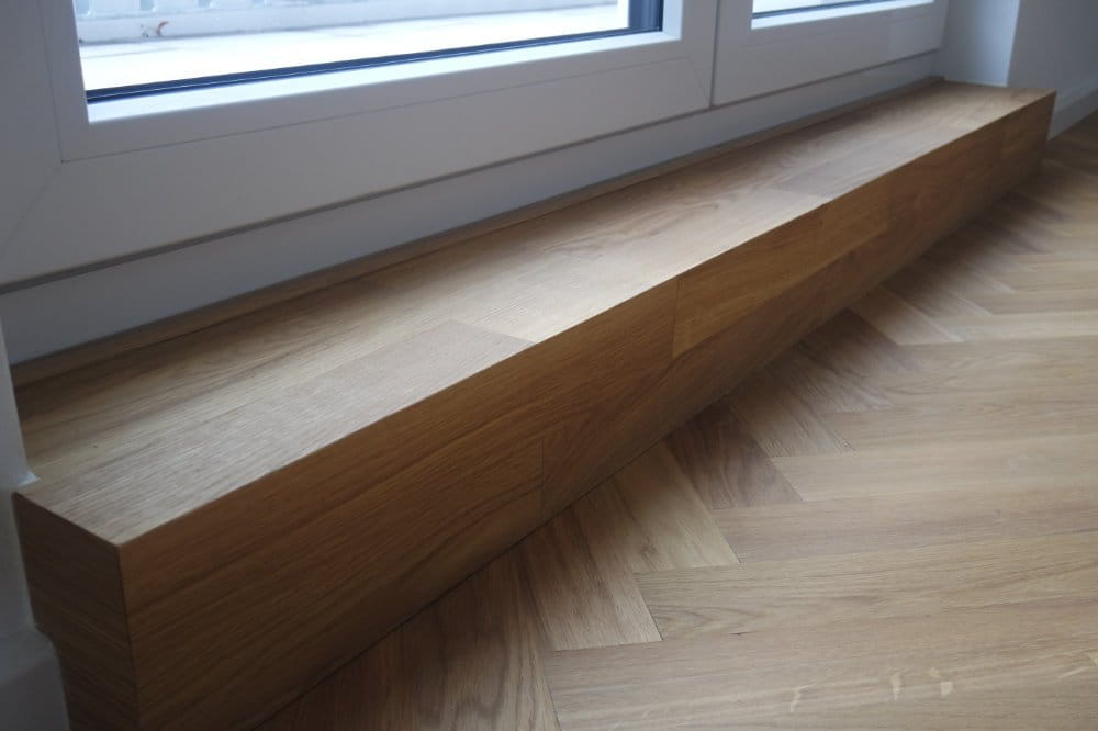 Trittkästen auf Gehrung
