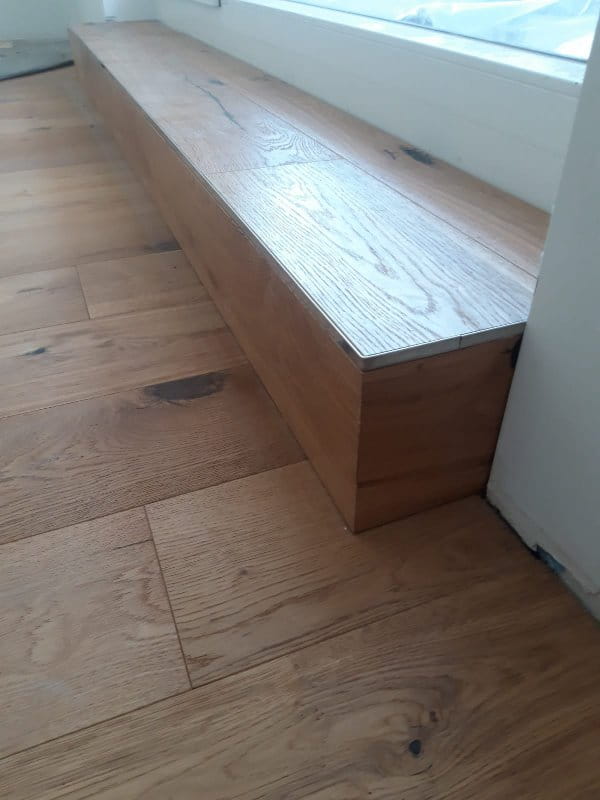 Trittkästen mit Kantenleiste