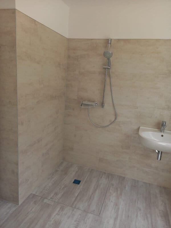 Vinylboden Dusche
