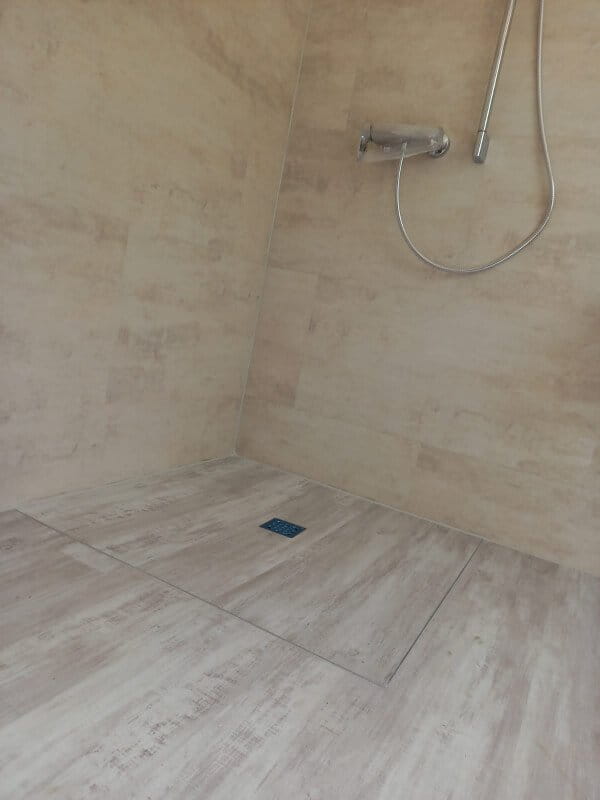 Vinylboden Dusche