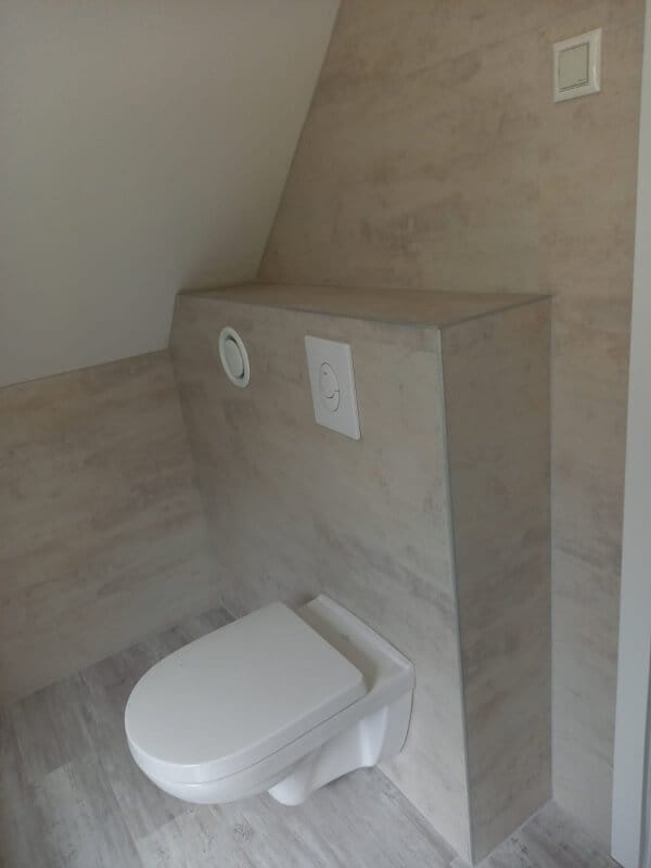 Vinylboden Toilette
