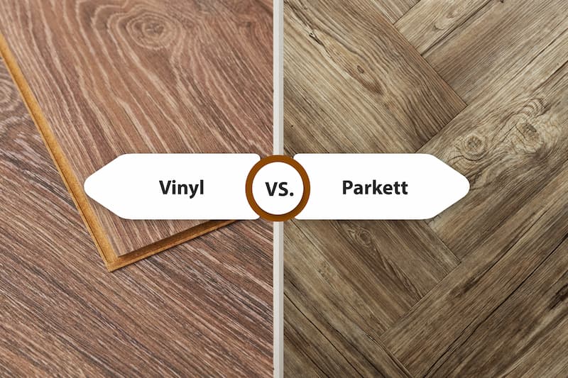 Vinylboden oder Parkett? Welcher Boden ist besser? 4 Vinyl vs Parkett - ein Vergleich